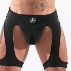 Sparta's Harness Backless Snax Noir
